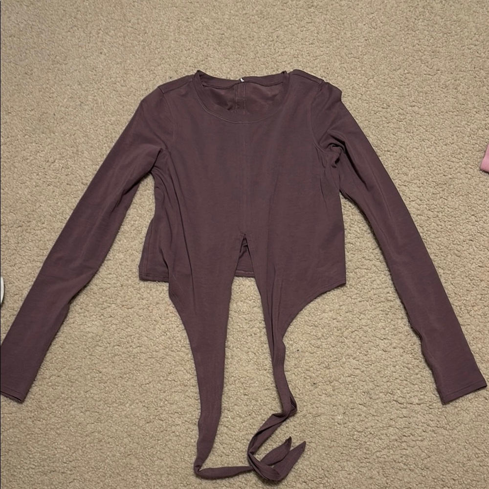 lululemon athletica Purple Long Sleeve Top